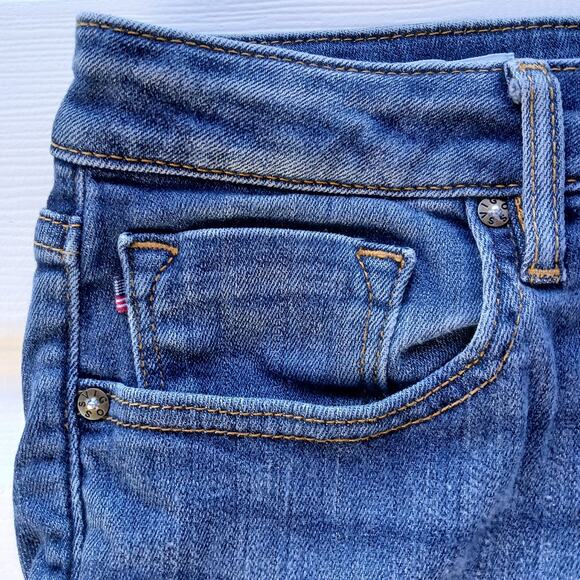 Vigoss Jagger Skinny Dark Wash 30 distressed  31"W 28"L ripped destruction - Picture 4 of 16